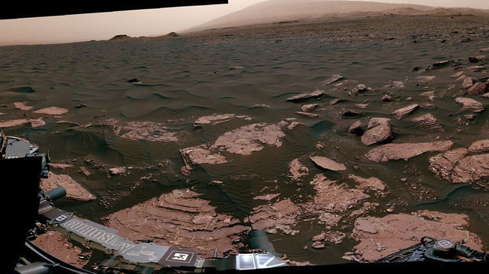 El �Curiosity� registra una panor�mica de 360 grados de un campo de dunas en Marte.Un perro pastor vigila un reba�o de ovejas