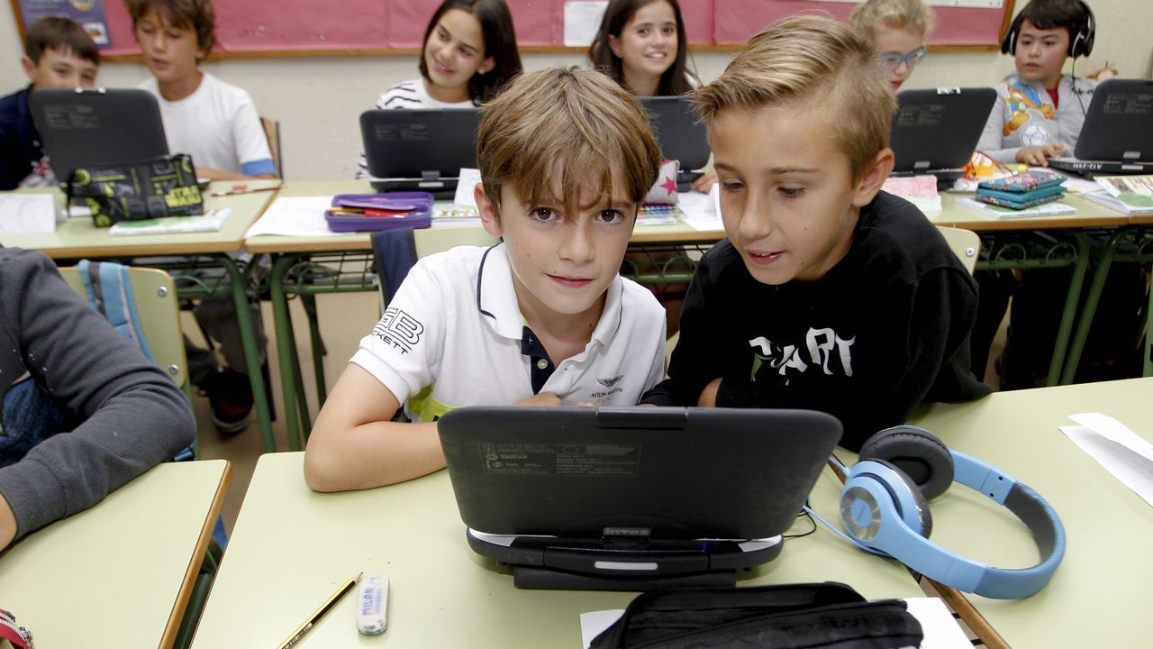 .Colegio López Ferreiro, en Santiago