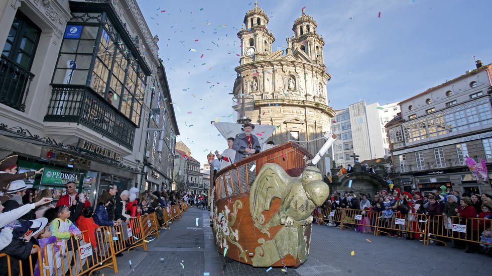 Desfile de Carnaval en Pontevedra