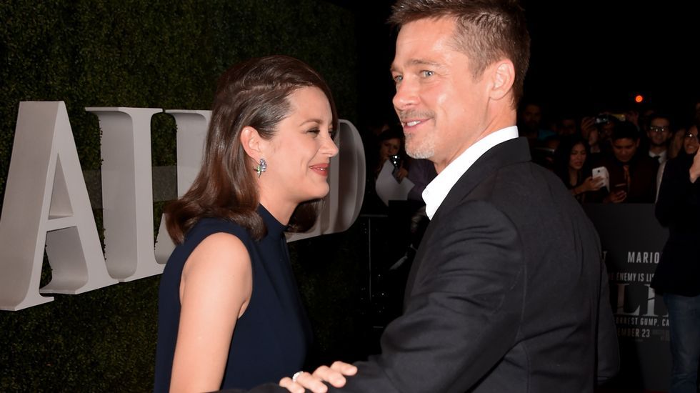 Los medios especularon sobre si Marion Cotillard había sido la razón del divorcio de los actores por un supuesto «affair» durante el rodaje de la película.