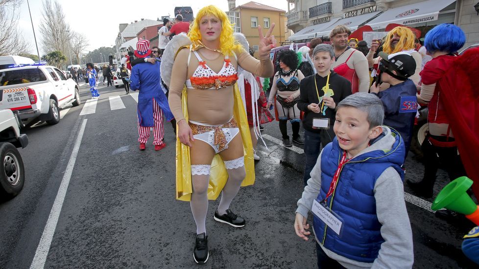 Desfile del Momo de vilanova de Arousa