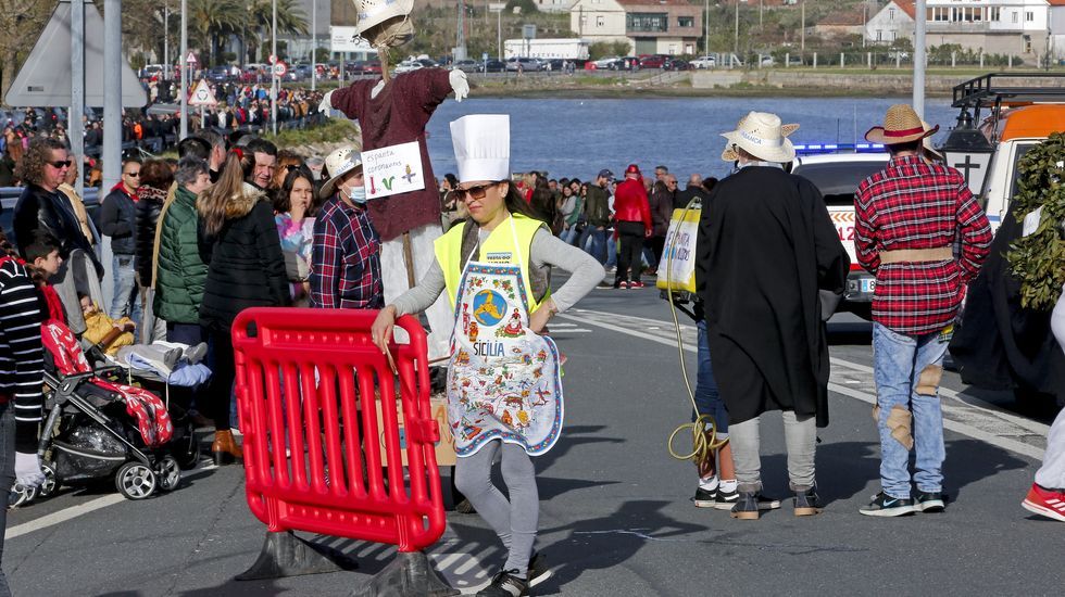 Desfile del momo en Vilanova de Arousa