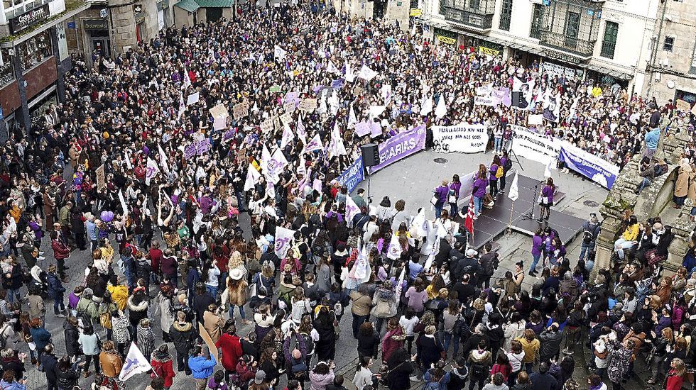 Concentración del 8M. Día de la Mujer