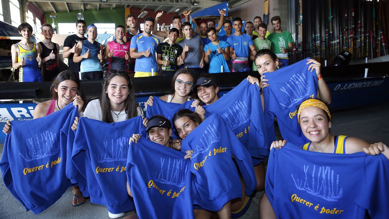 RESUMEN DEL AÑO 2019.El Club Remo Rianxo se volcó para apoyar a la remera Begoña en su lucha contra la leucemia