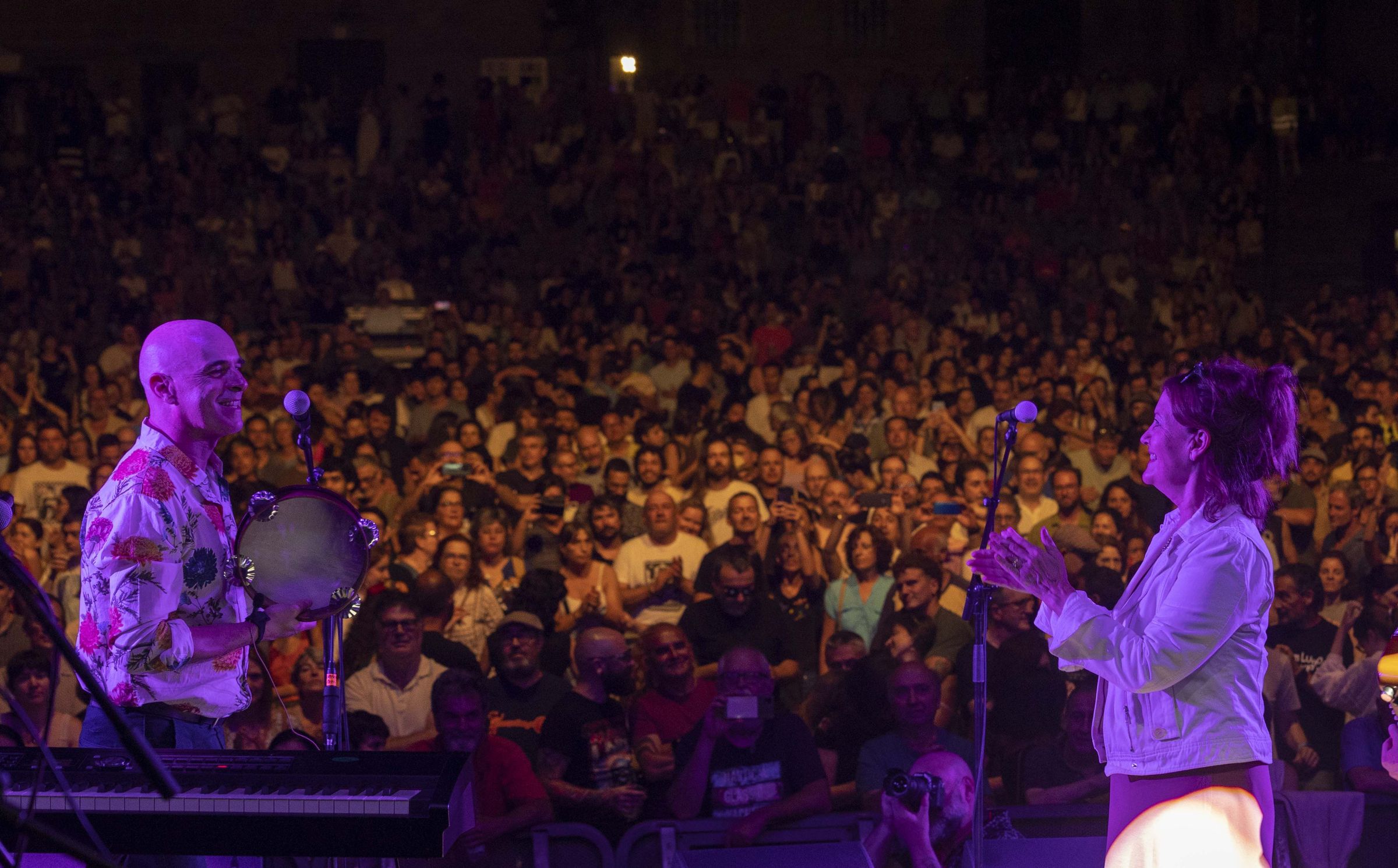 Concerto de Capercaille e Xabier Daz no Festival Trad Fest. 29/07/2024