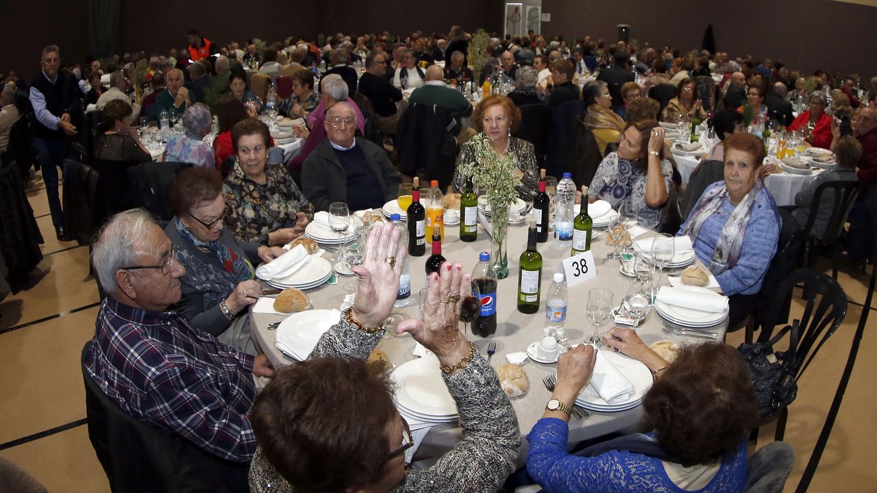 Comida de los mayores en la Fieiteira 2019