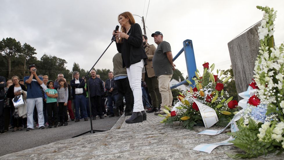 Homenaje a los mártires de Cans en Porto do son