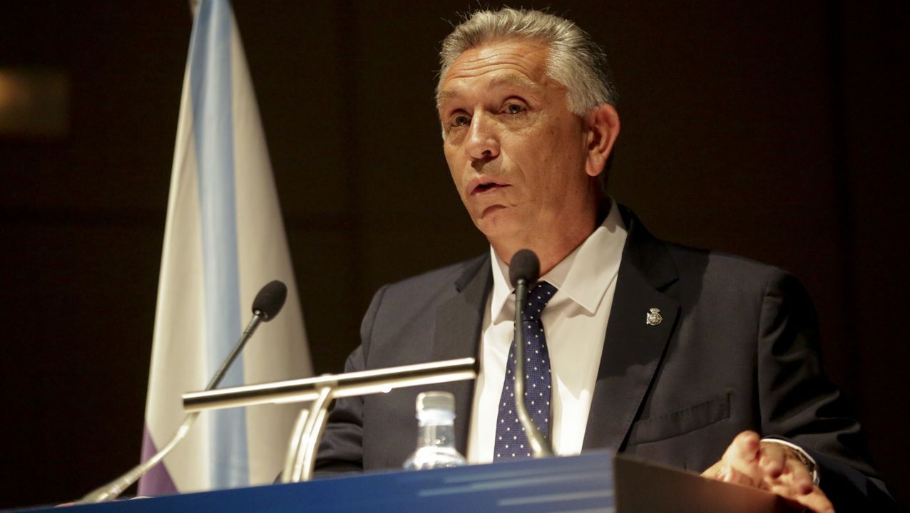 Paco Zas pronunció un primer discurso polémico la noche que fue elegido presidente.