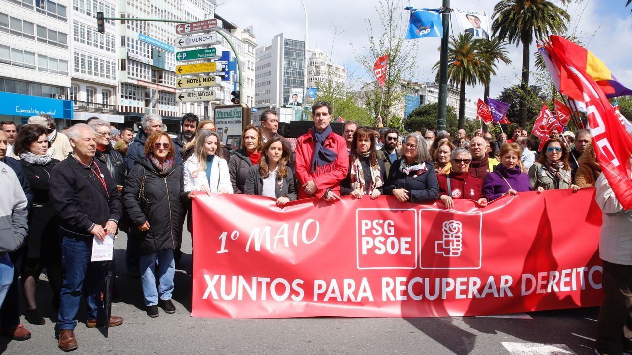 La manifestación de A Coruña