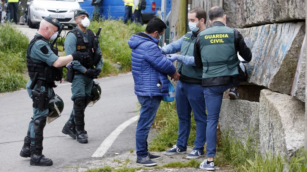 Detenciones en O Vao de Arriba