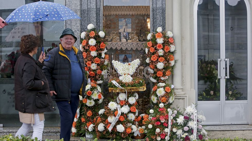 Día de Difuntos en el cementerio de San Mauro
