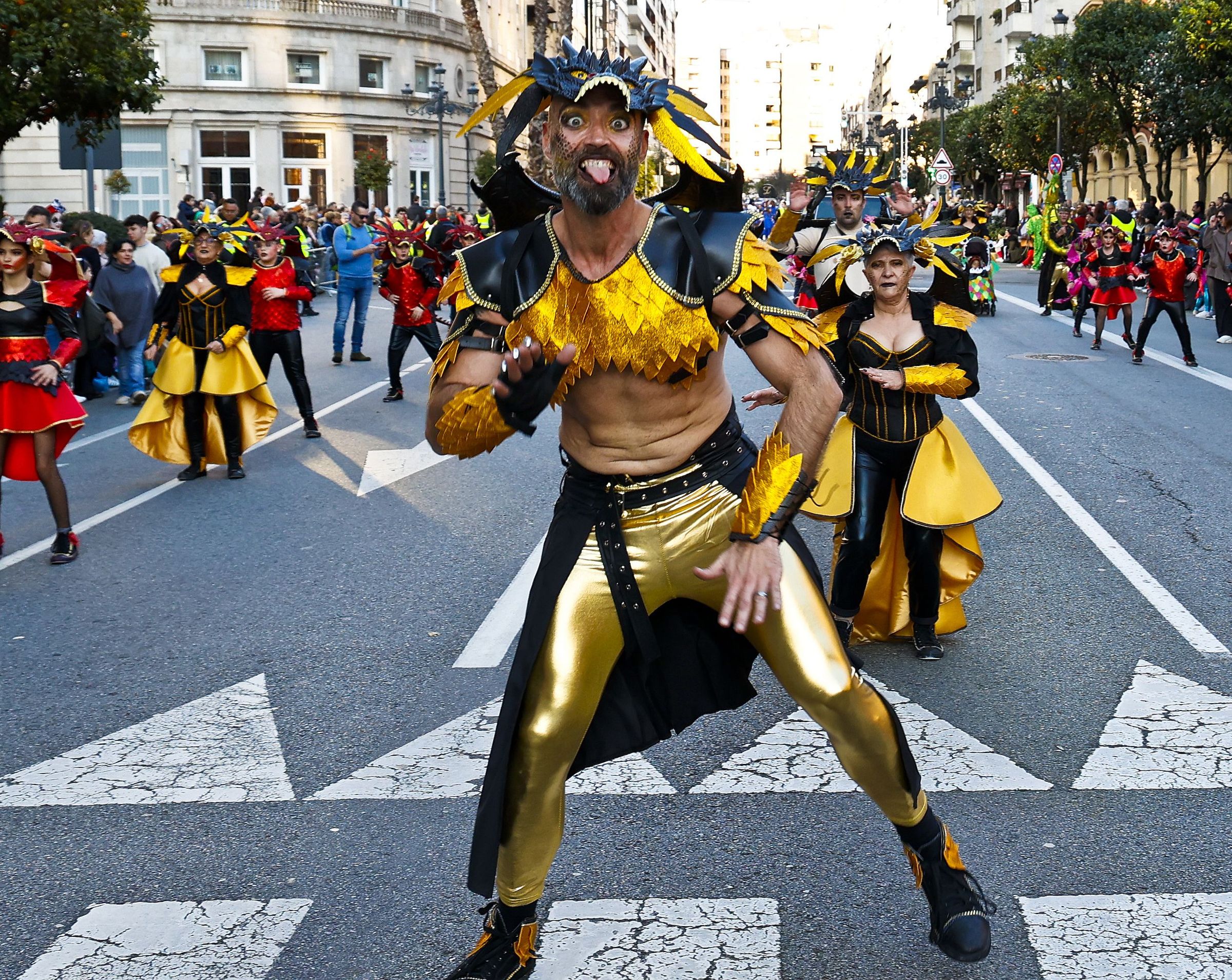 Desfile de Entroido en Vigo. 01/03/2025