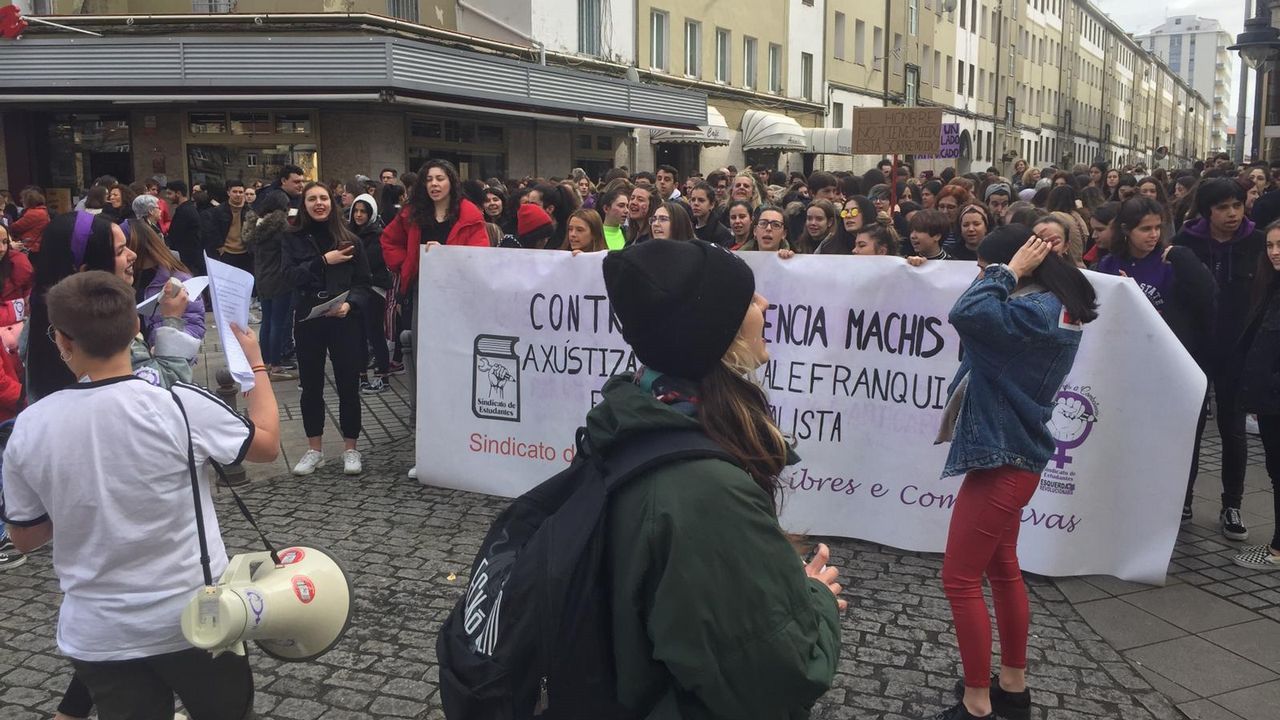 Manifestación en Ferrol