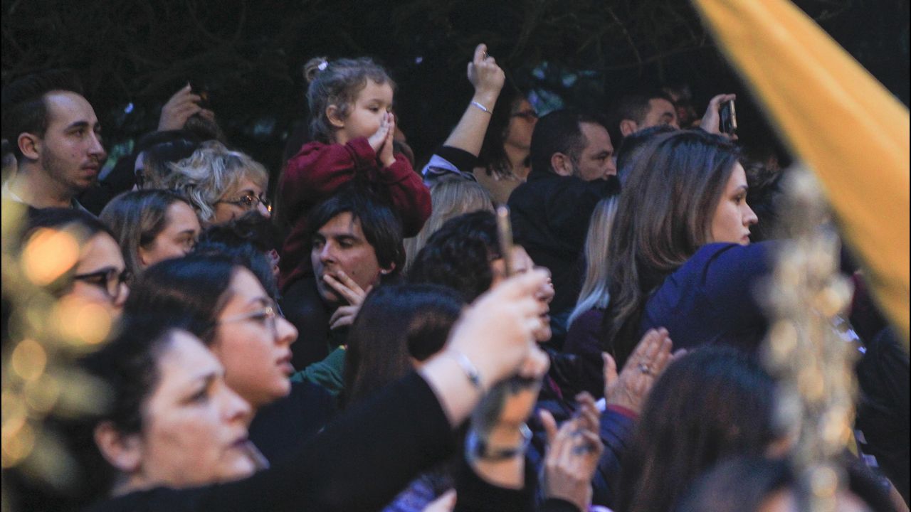 Martes Santo | Procesión de Jesús atado a la Columna y la Santísima Virgen de la Esperanza. Cofradía de Dolores