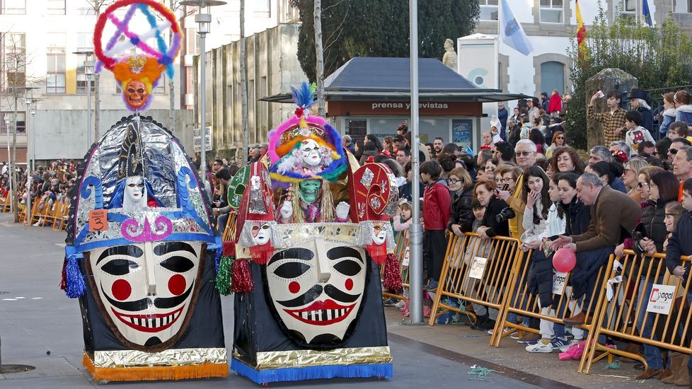 Desfile de Carnaval en Pontevedra