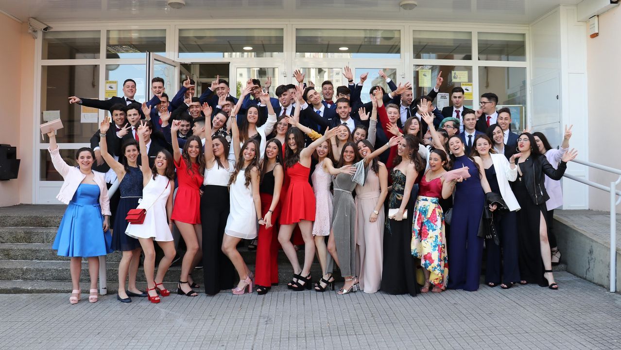 Graduación de los alumnos del instituto Puga Ramón