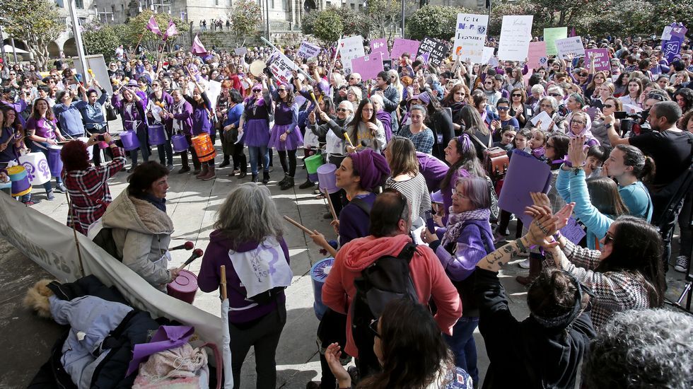 Condentración del 8M. Día de la Mujer