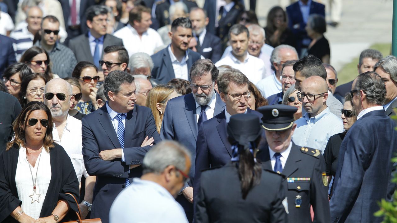 Ana Pastor, a su llegada al funeral de Albor