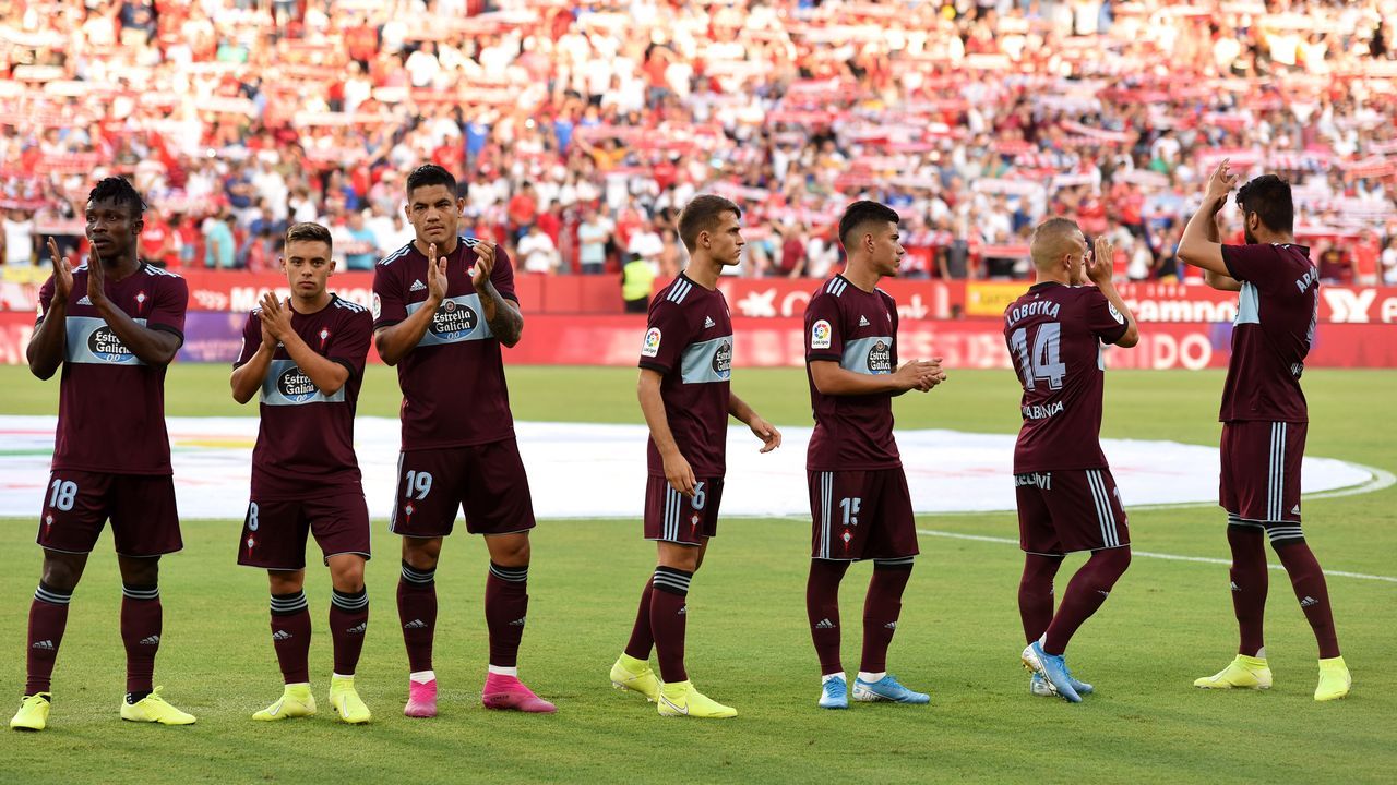 Sevilla-Celta en el Sánchez Pizjuán el 30 de agosto del 2019, tercer jornada (1/19)