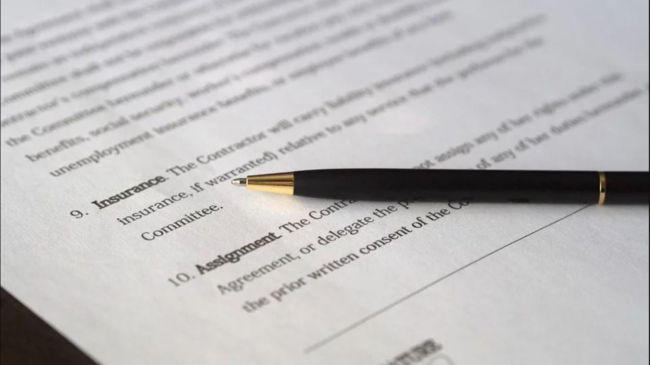 Papeles de un contrato