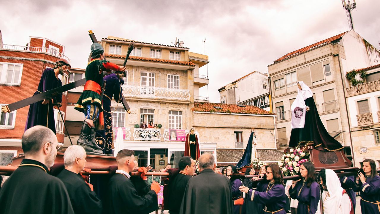 Viernes Santo en la comarca del Barbanza 2019