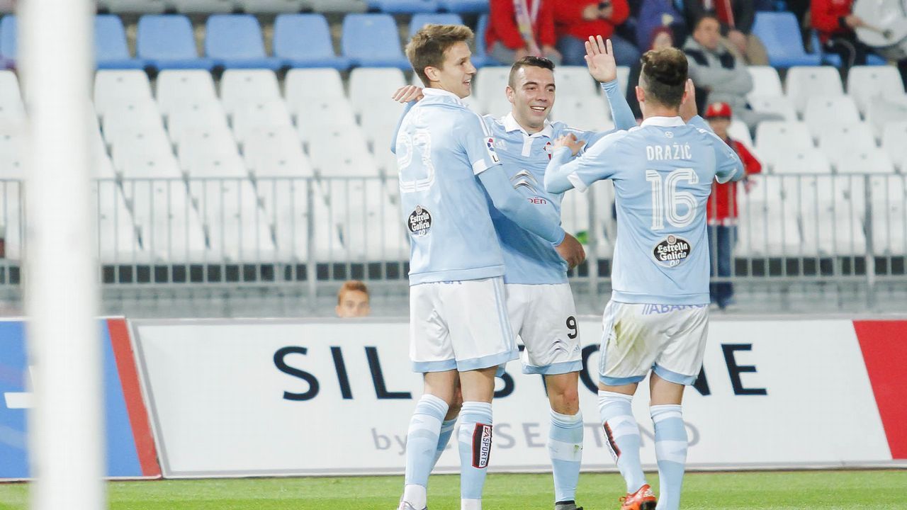 Almería-Celta de Copa (1-3) el 2 de diciembre del 2015
