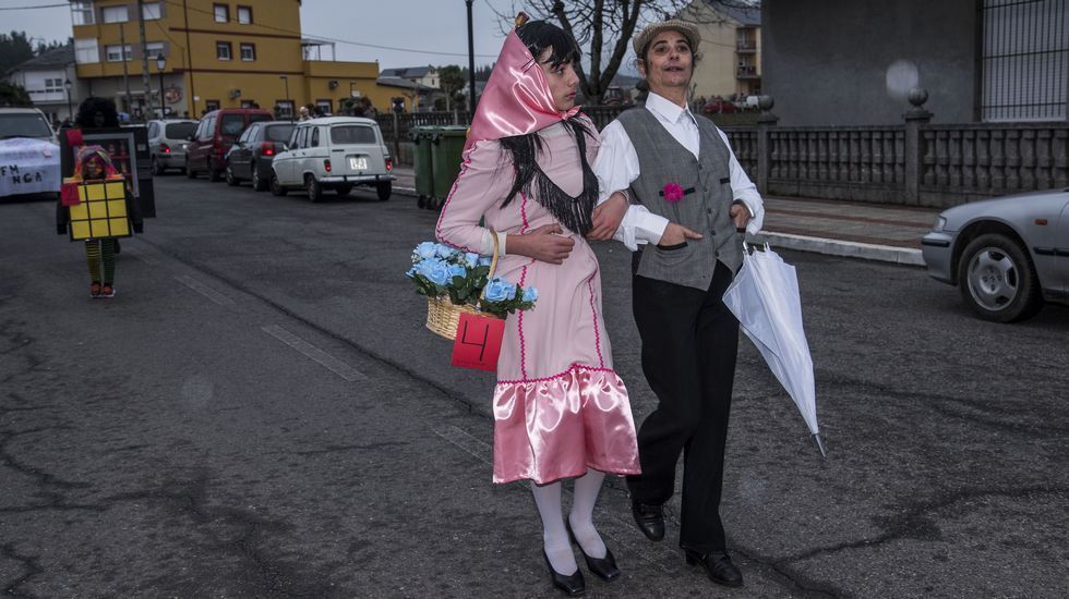 Desfile de carnaval en A Pobra do Brollón