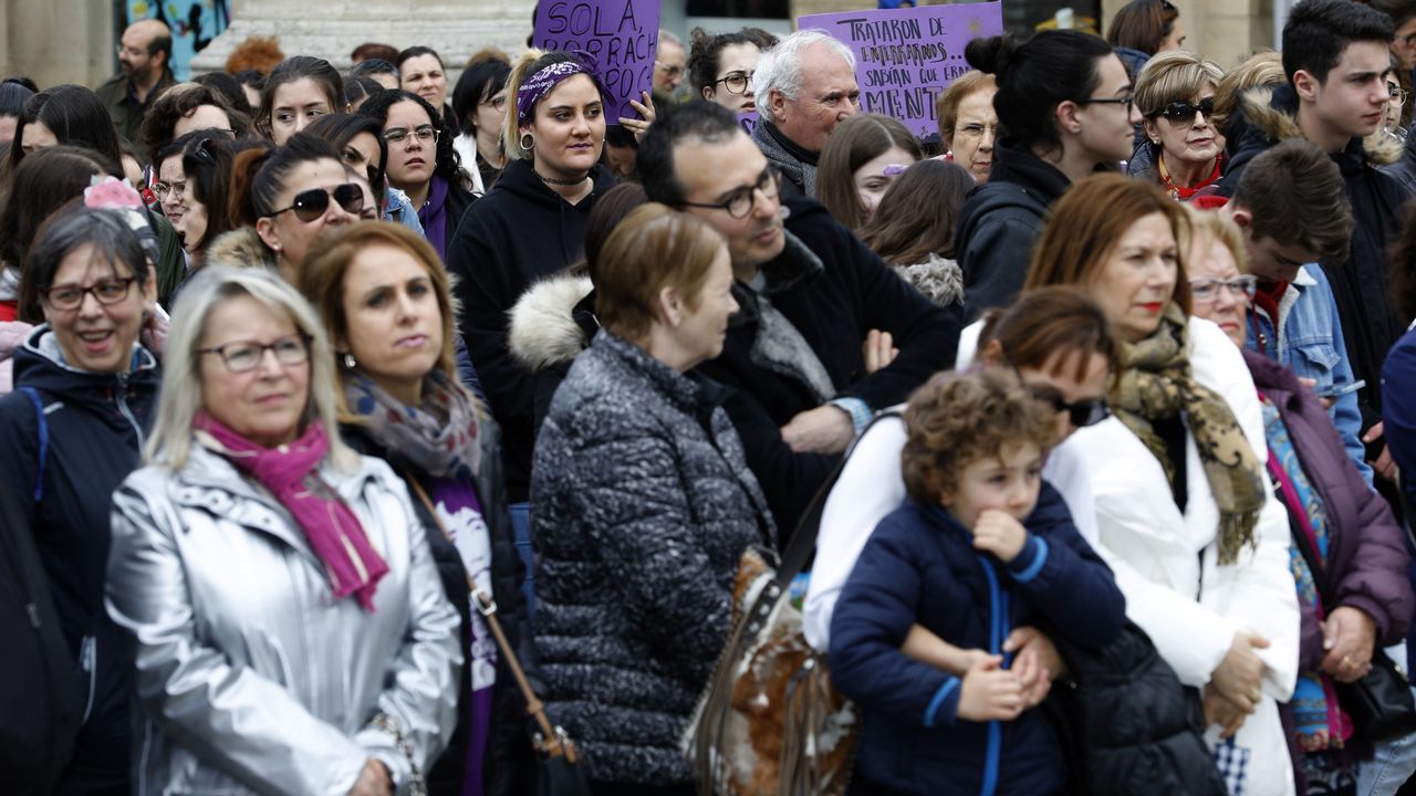 Manifestación por el 8M en Viveiro