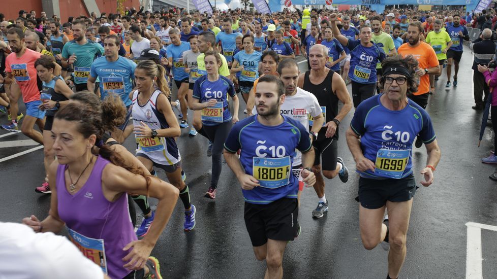 Carrera Coruña 10. 11 de octubre del 2015