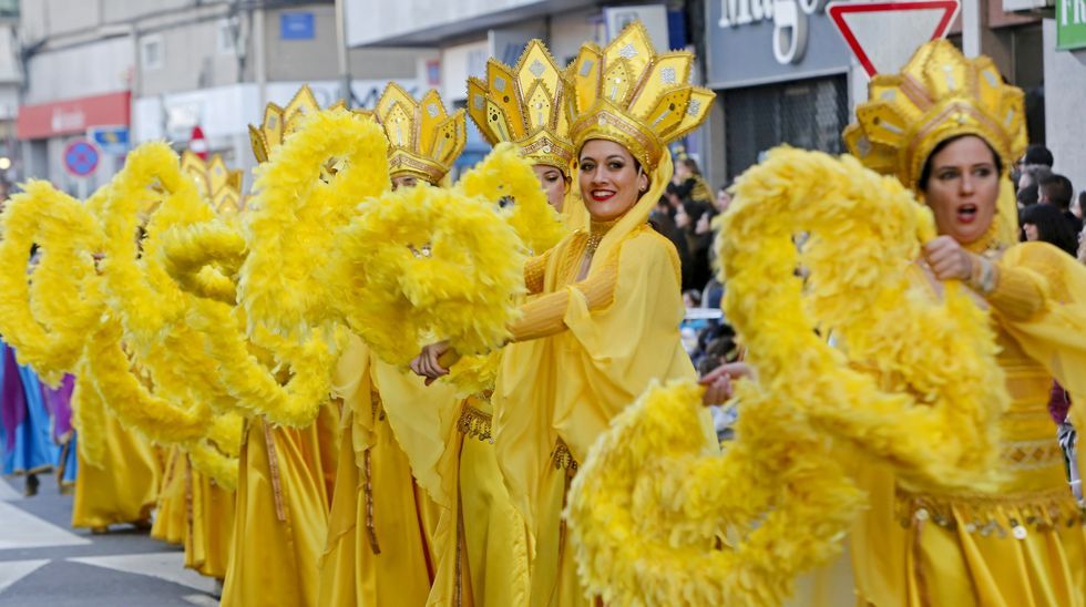 Desfile de Carnaval en Pontevedra
