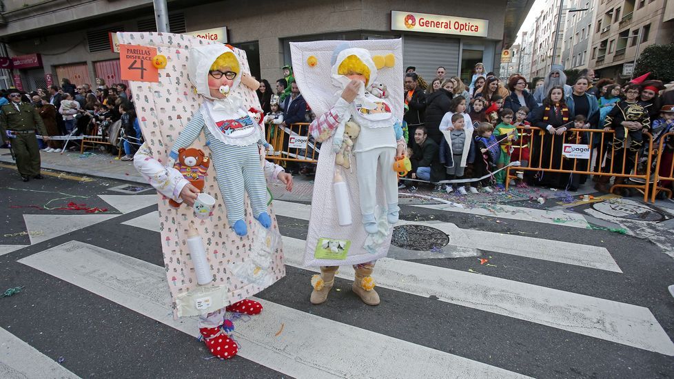 Desfile de Carnaval en Pontevedra