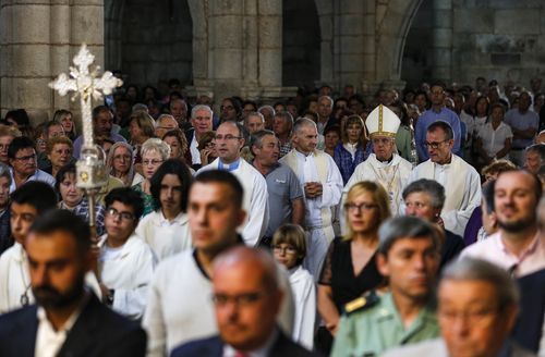 Procesión de la Virxen do Portal en Ribadavia