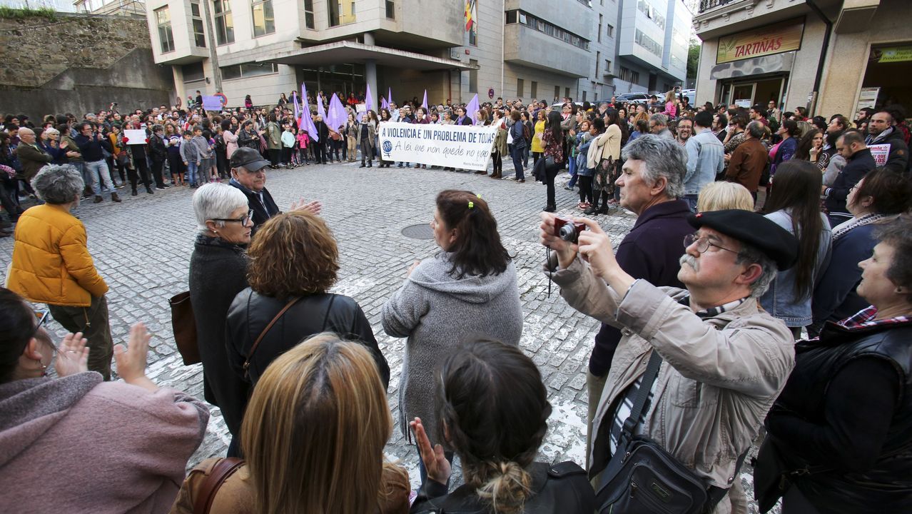 Protesta en Ferrol