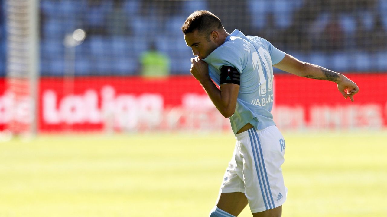 Celta-Valladolid (3-3) el 22 de septiembre del 2018. Doblete de Aspas