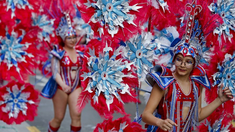 Desfile de Carnaval en Pontevedra