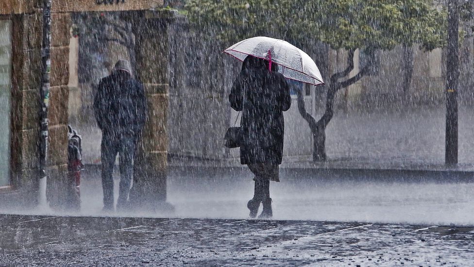 Noviembre pasado por agua en Pontevedra