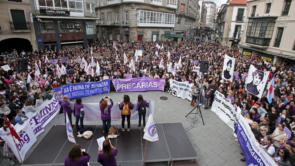 Concentración del 8M. Día de la Mujer