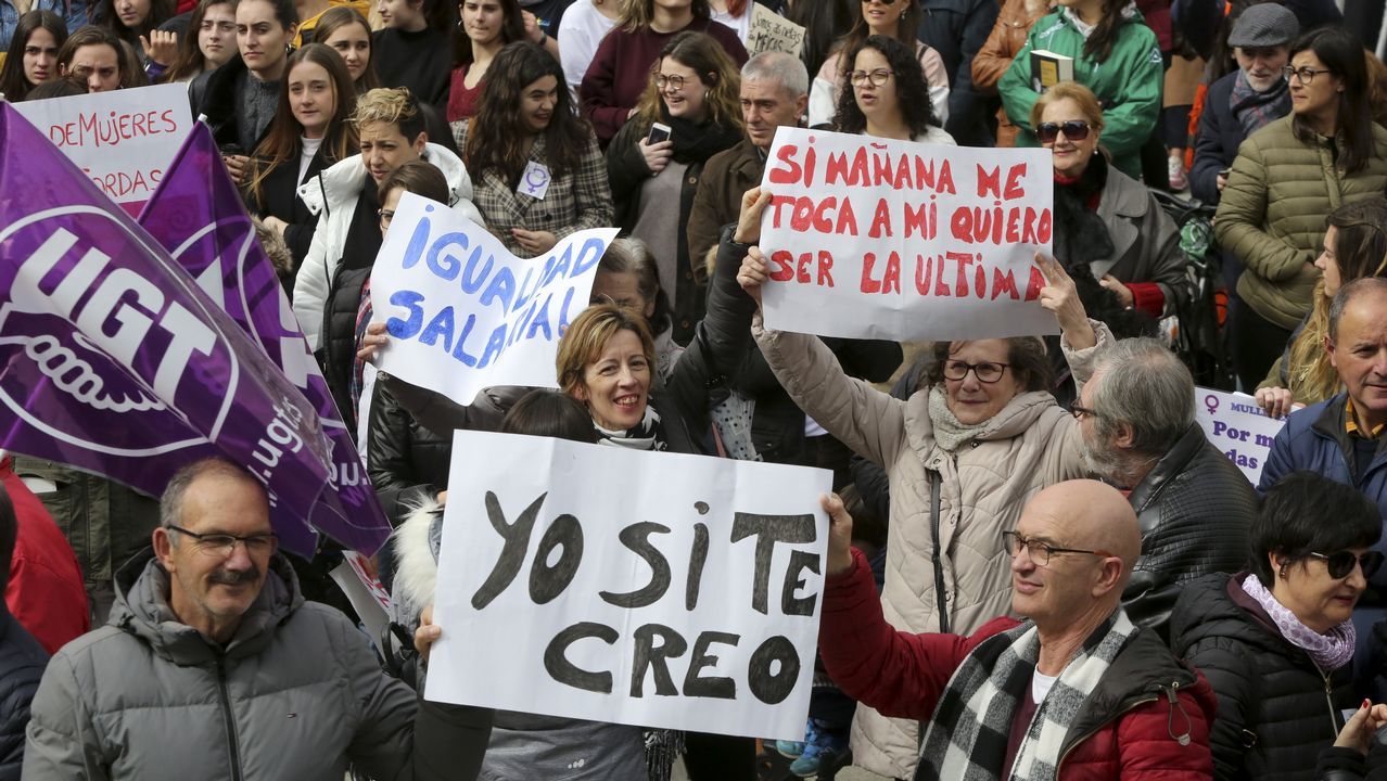 Manifestación en Ferrol