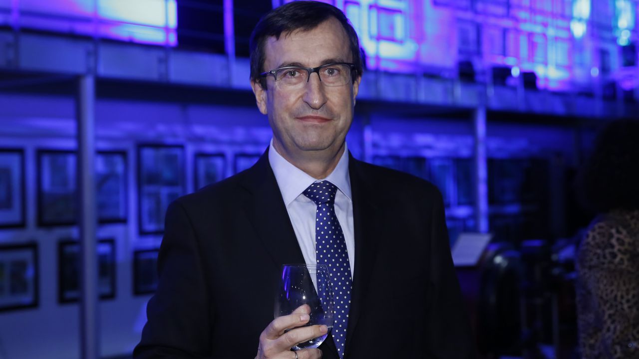 Francisco Vallejo Torres, responsable de Vodafone.Tomás Olarte, director general para Galicia y Portugal de Acciona Infraestructuras