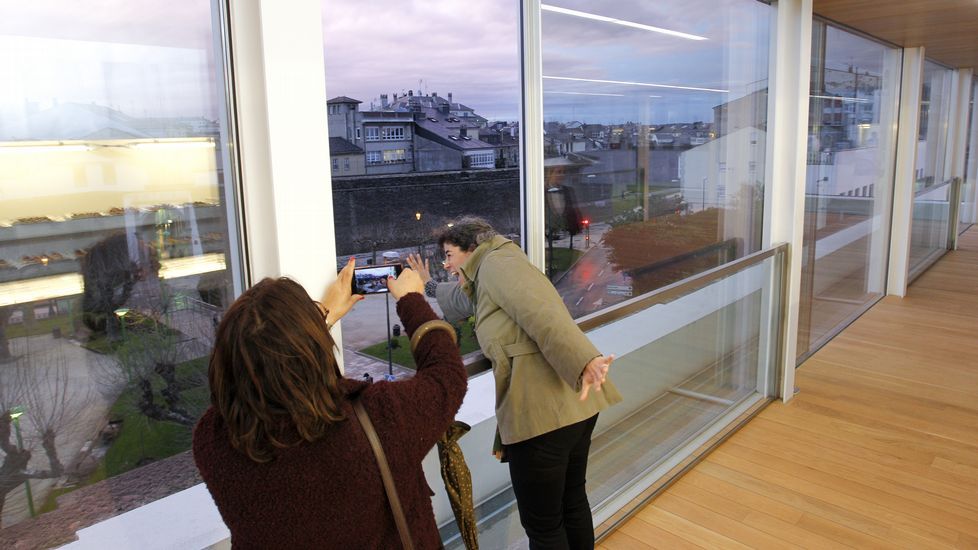 Las vistas desde la cafetería de la Muralla son espectaculares