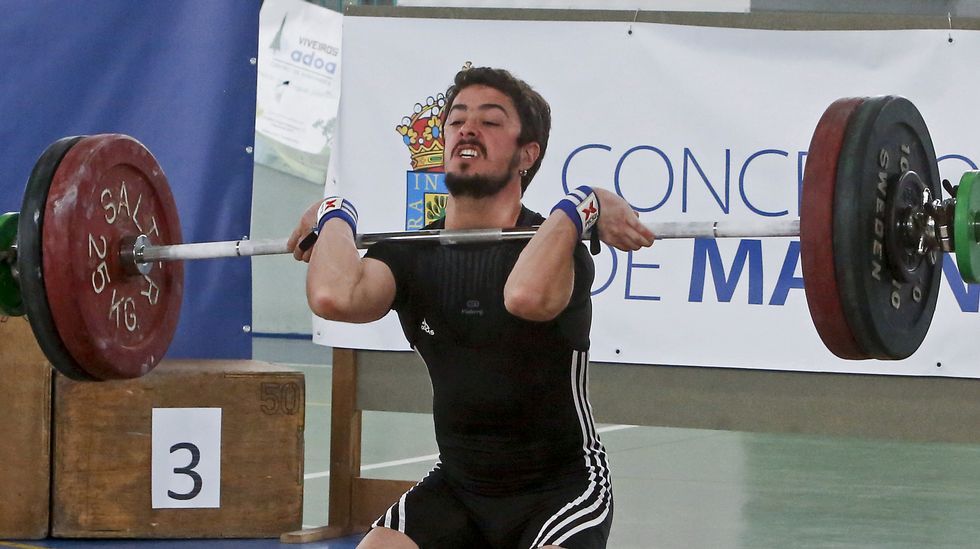 CAMPEONATO DE ESPAÑA DE HALTEROFILIA EN EL PABELLÓN A CAÑOTA, MARÍN