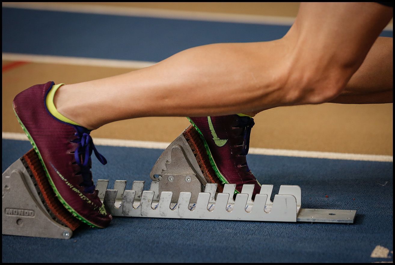 XXXII Campeonato de Espa�a de Atletismo M�ster na pista cuberta de Expourense. 27/11/2021