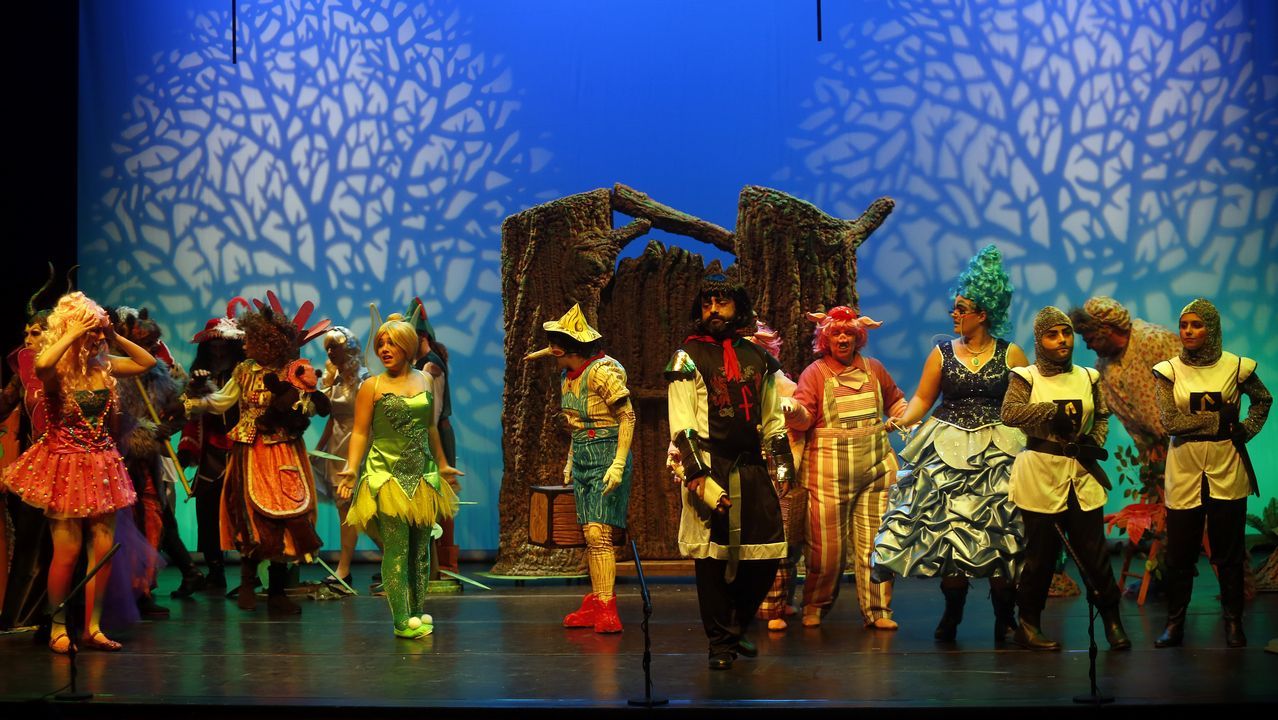 ESTRENO DEL MUSICAL «SHREK» EN EL AUDITORIO DE RIANXO.