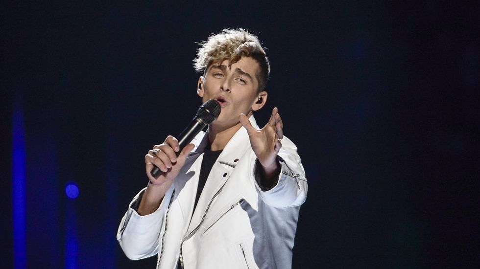 Donny Montell, representante de Lituania.