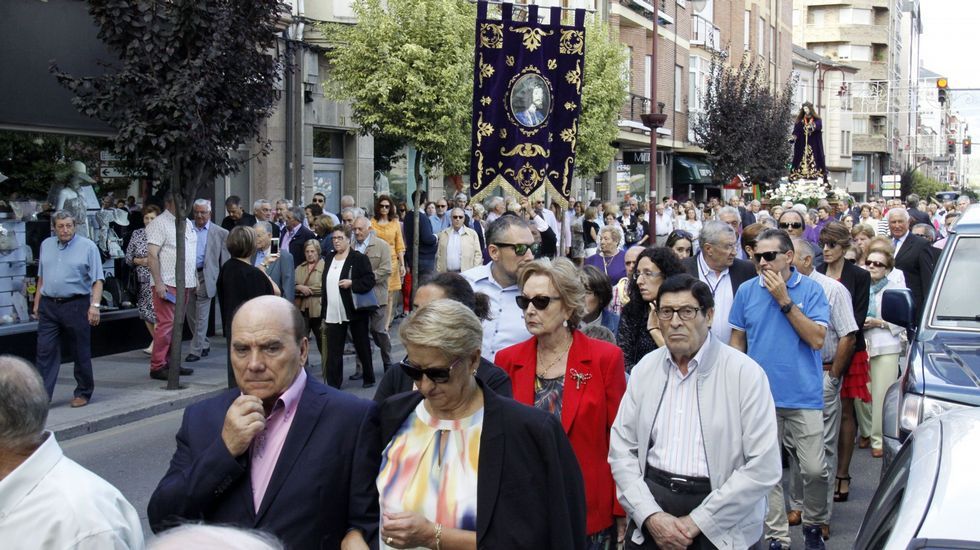 Cristo.O Barco de Valdeorras celebra el día grande de las Festas do Cristo
