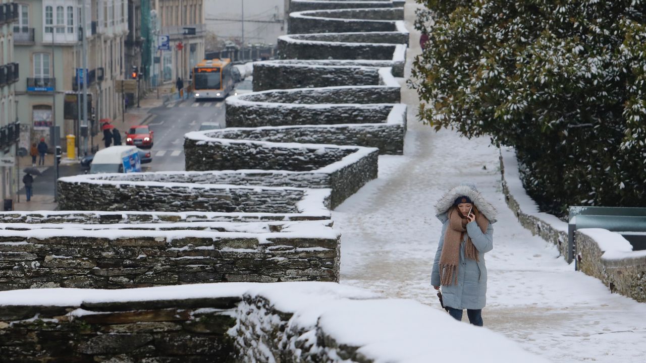 Nieve en Lugo