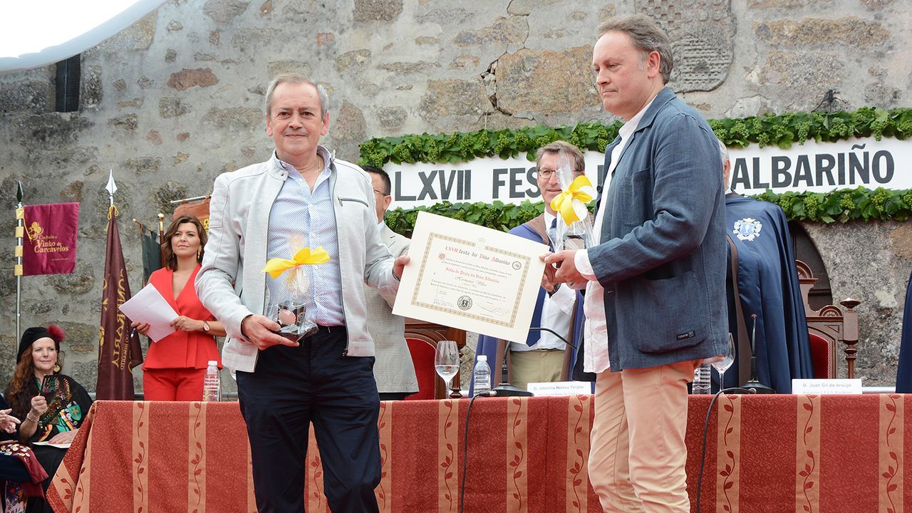 Simon Manley, embajador de Reino Unido en España y ahora también del albariño