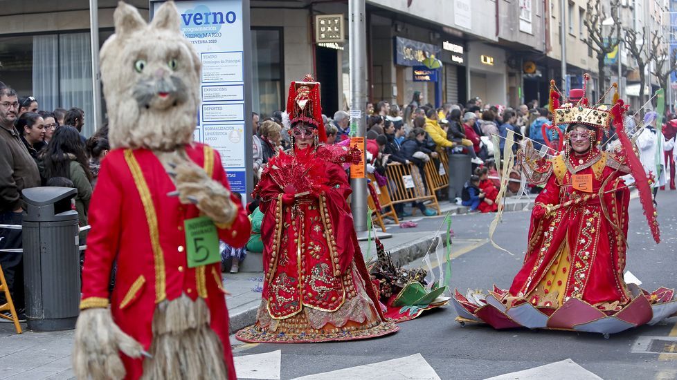 Desfile de Carnaval en Pontevedra