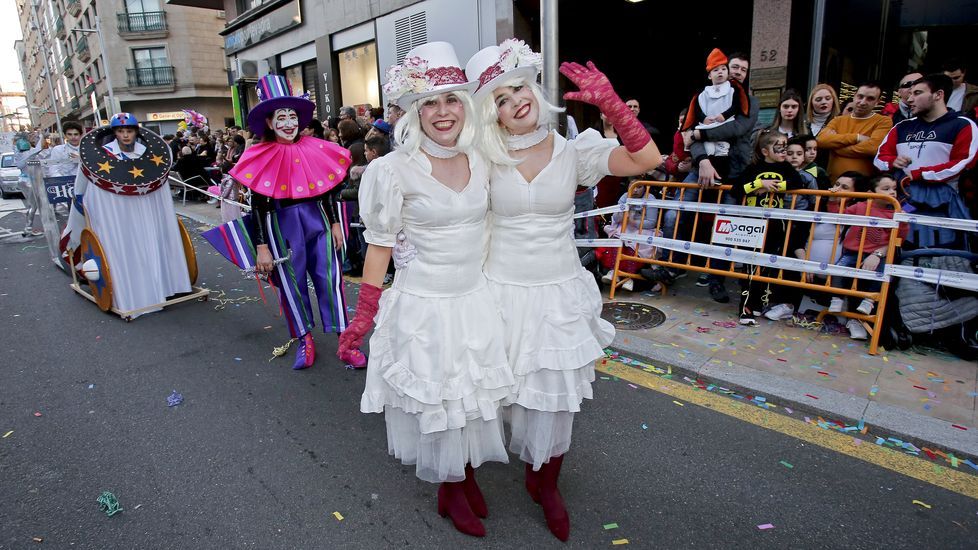 Desfile de Carnaval en Pontevedra