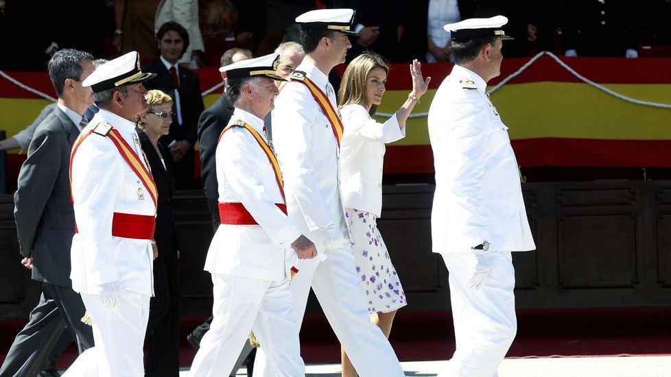 Felipe VI en Marín
